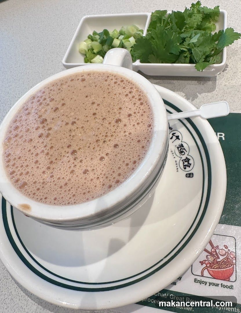 Hot Beverage with Garnishes