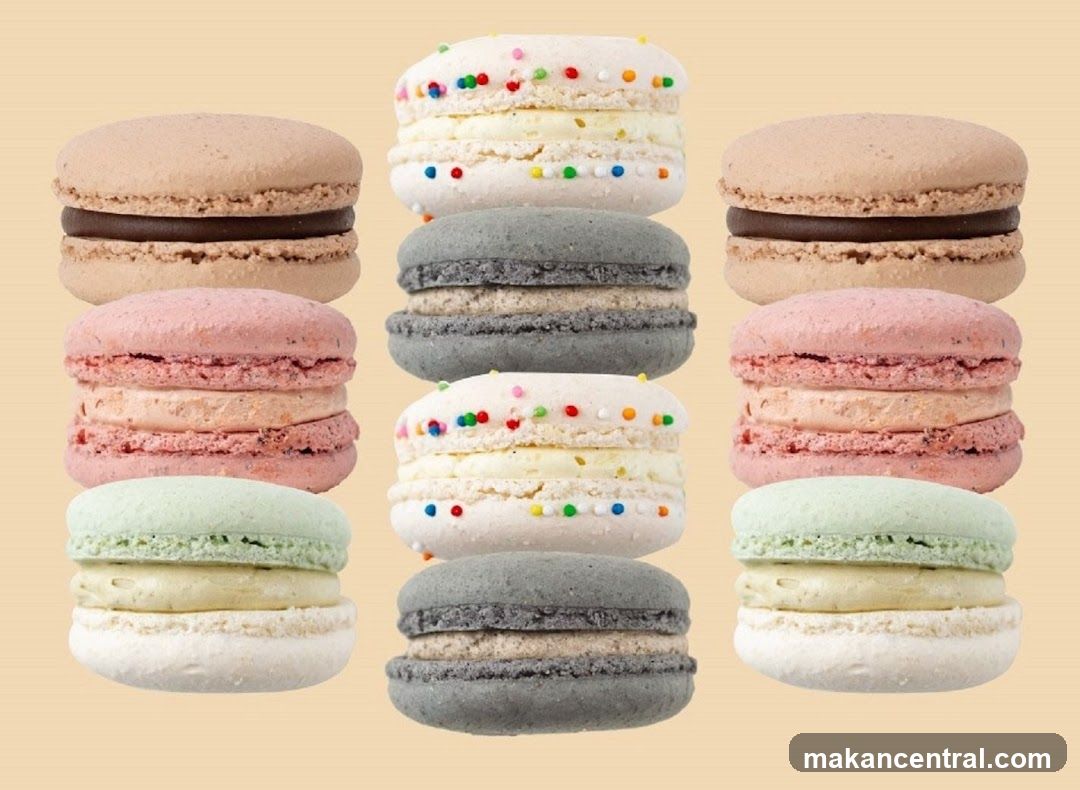 Assortment of Macarons