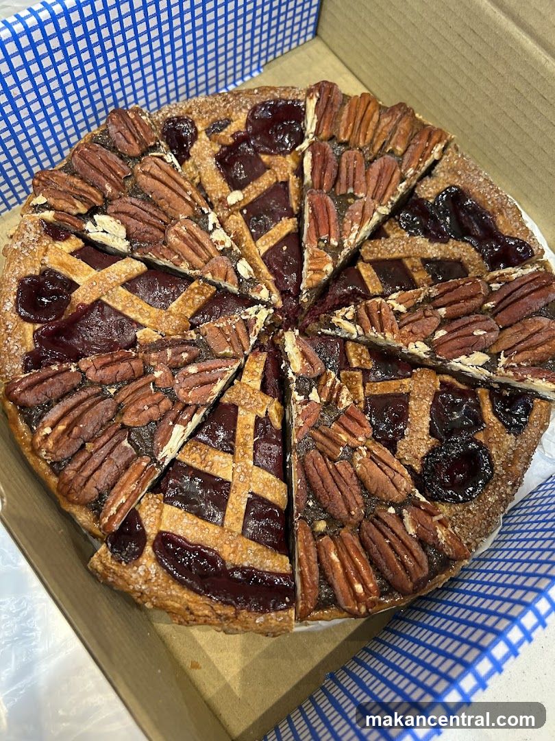 Pecan and Cherry Pie