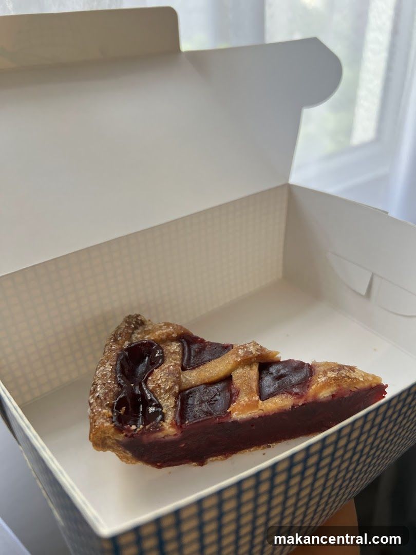 Slice of Cherry Pie in a Box