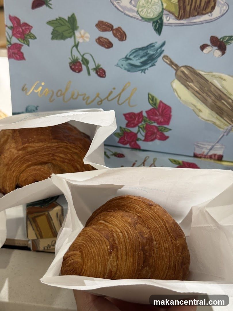Croissants and Branded Bag