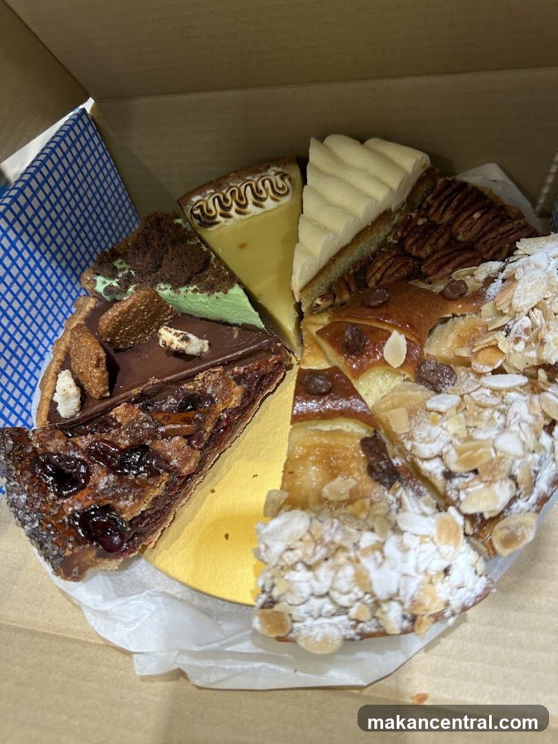 Assortment of Sliced Desserts