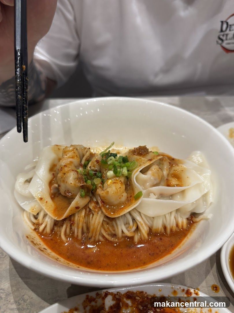 Spicy Wontons and Noodles
