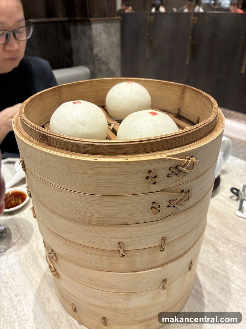 Steamed Buns in Bamboo Steamer