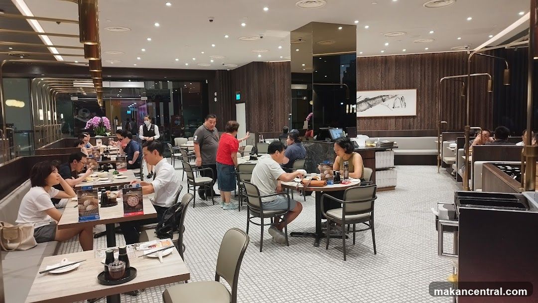Restaurant Interior with Diners