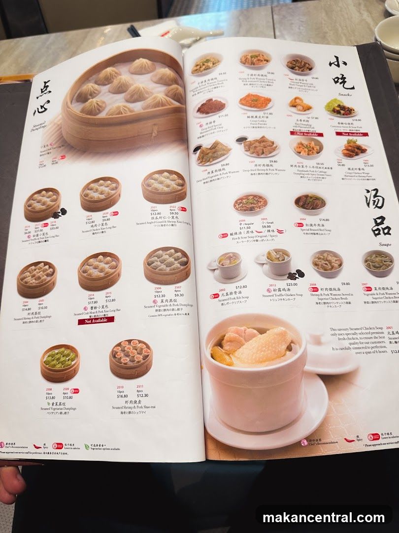 Dim Sum & Snacks Menu