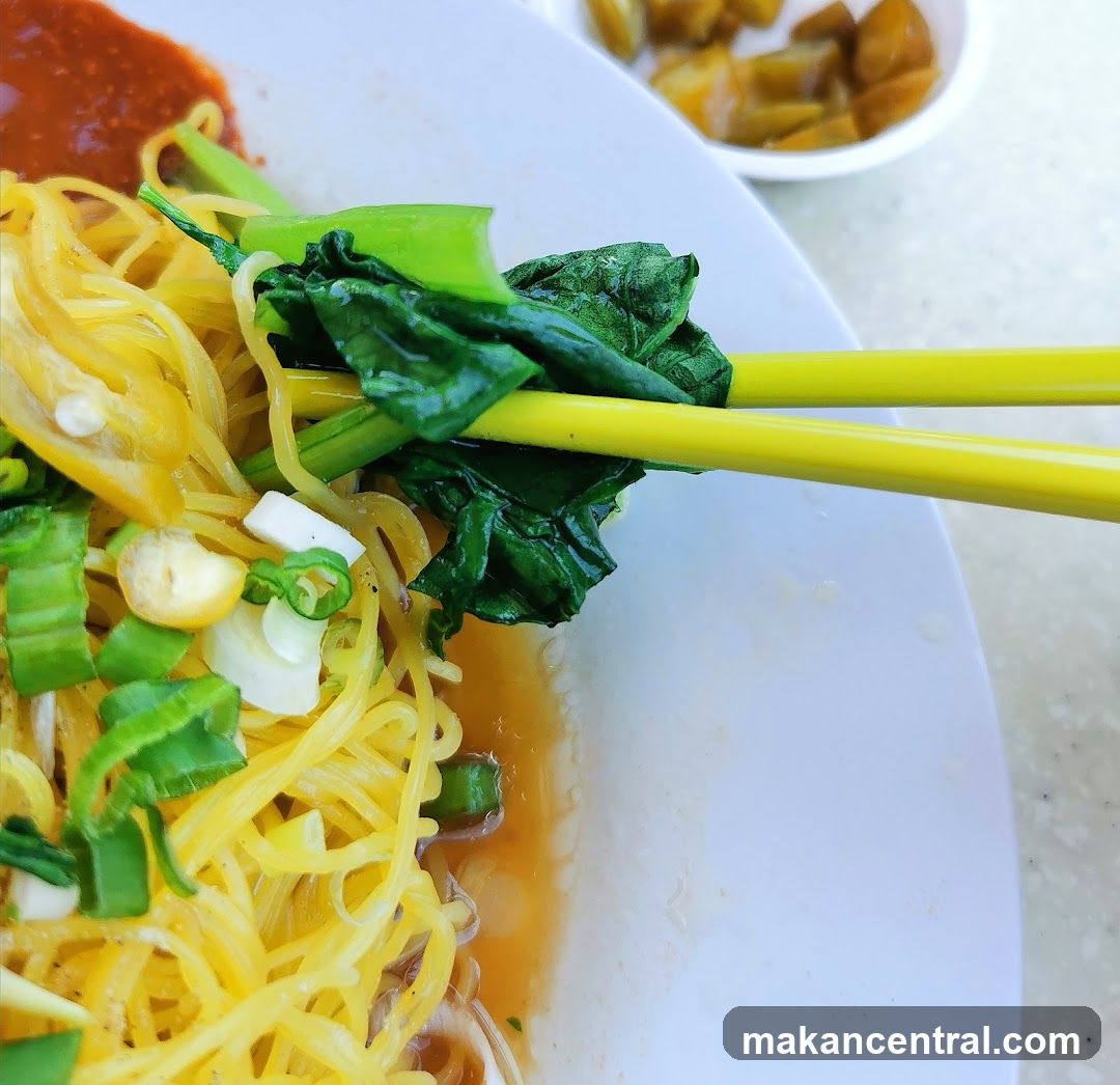Noodles with Greens