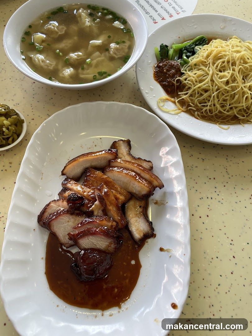 Char Siu and Wonton Noodles