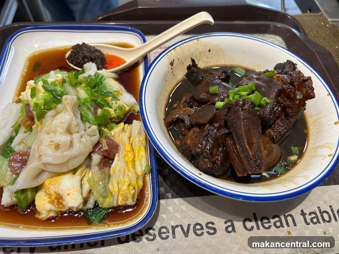 Braised Pork and Rice Rolls