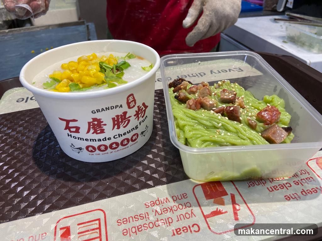 Congee and Cheung Fun
