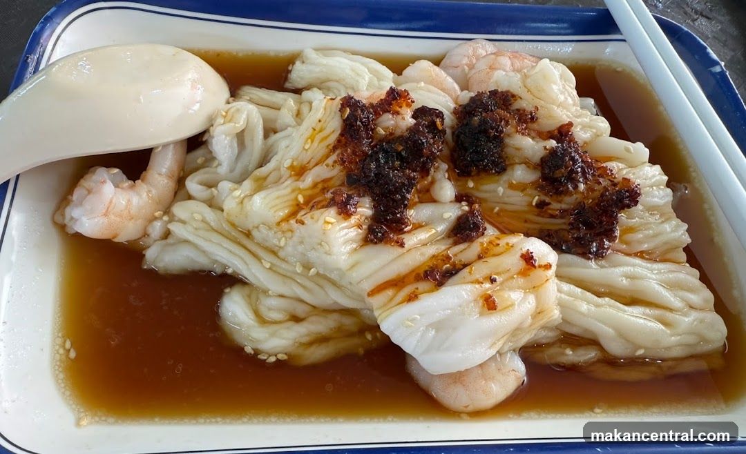Shrimp and Rice Noodle Rolls