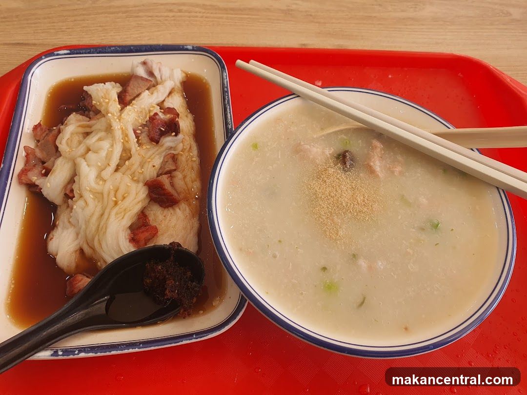 Congee and Rice Rolls