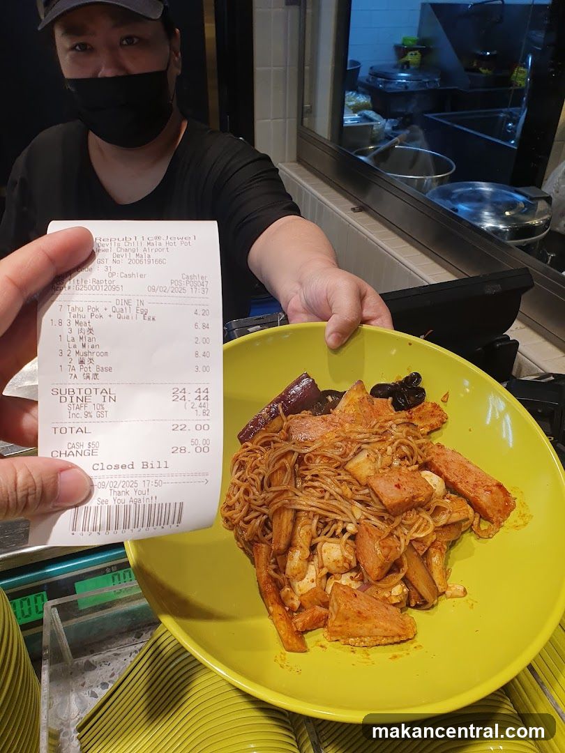 Food and Receipt