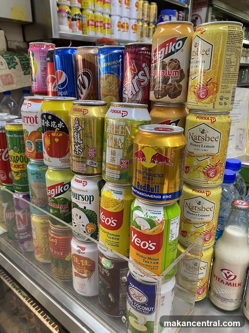 Assortment of Canned Drinks
