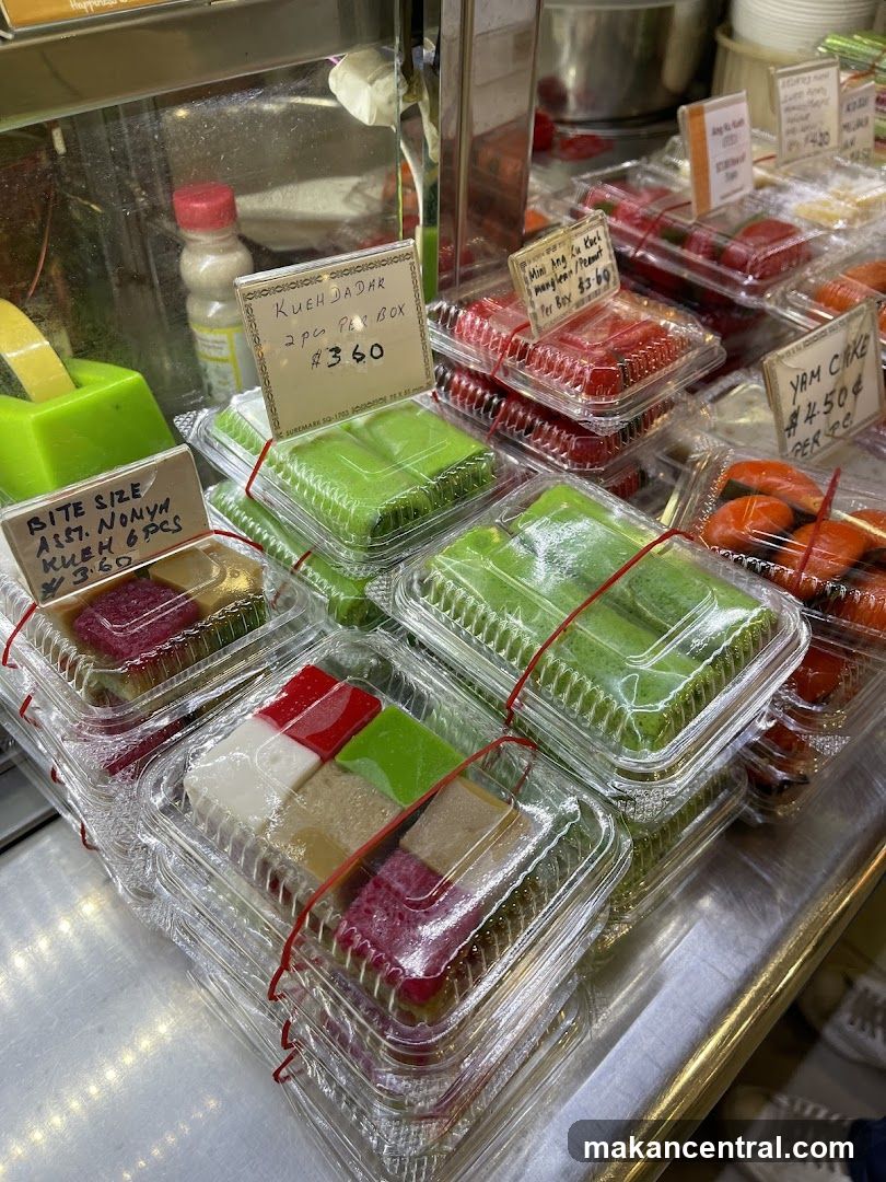 Assorted Kueh and Cakes