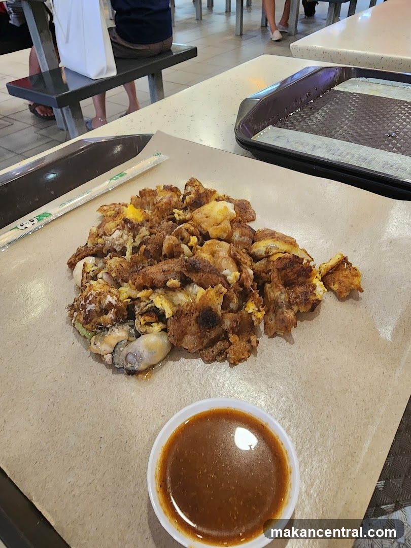Oyster Omelette with Sauce