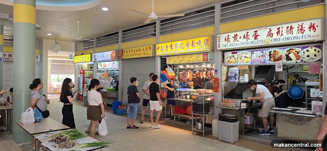Food Stalls in a Market