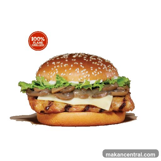 Mushroom Swiss Burger