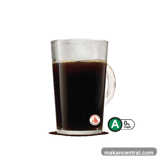 Hot Coffee in a Glass Mug