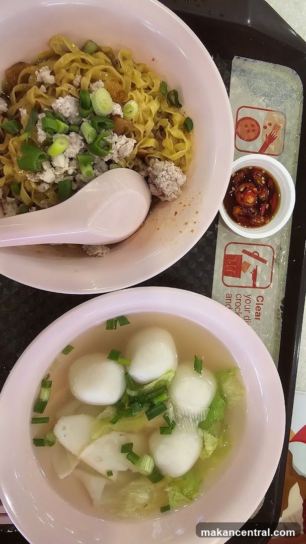 Noodles and Fishball Soup