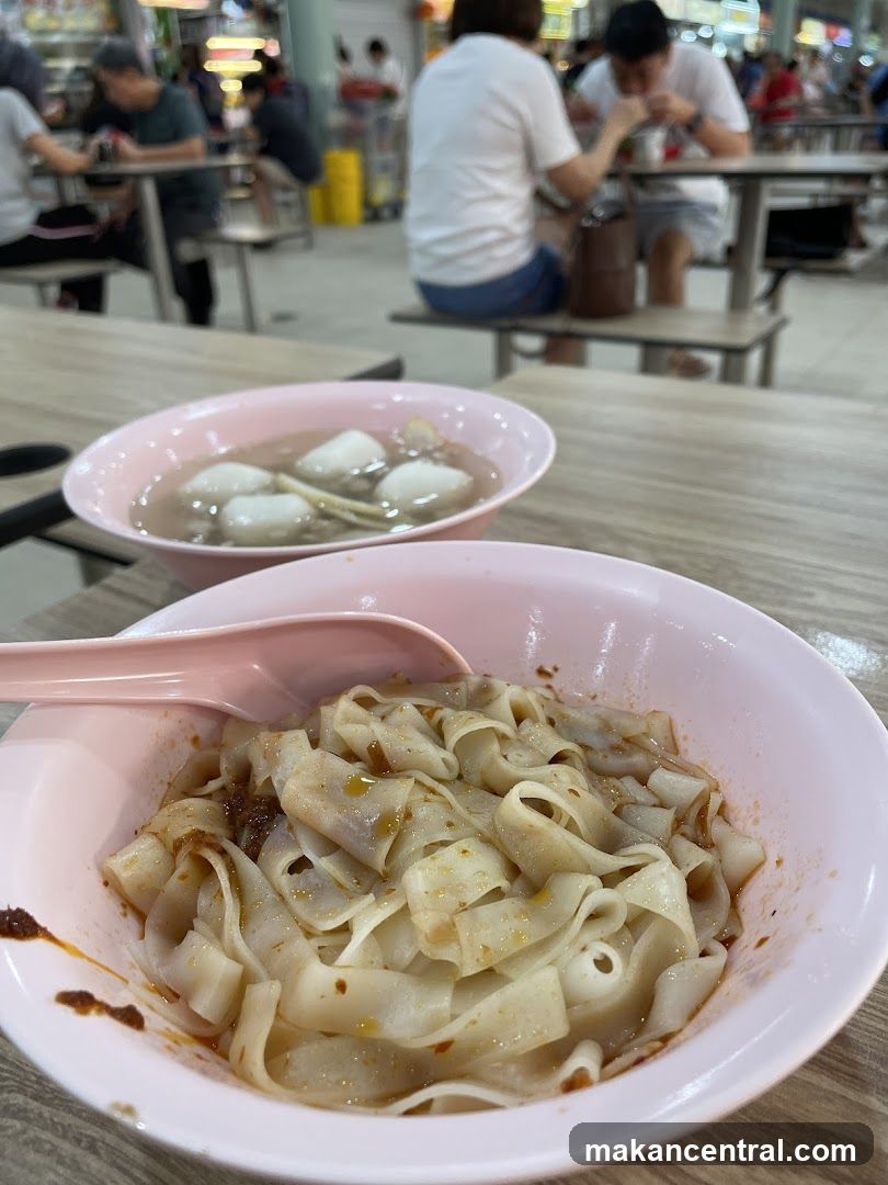 Noodles and Fish Balls