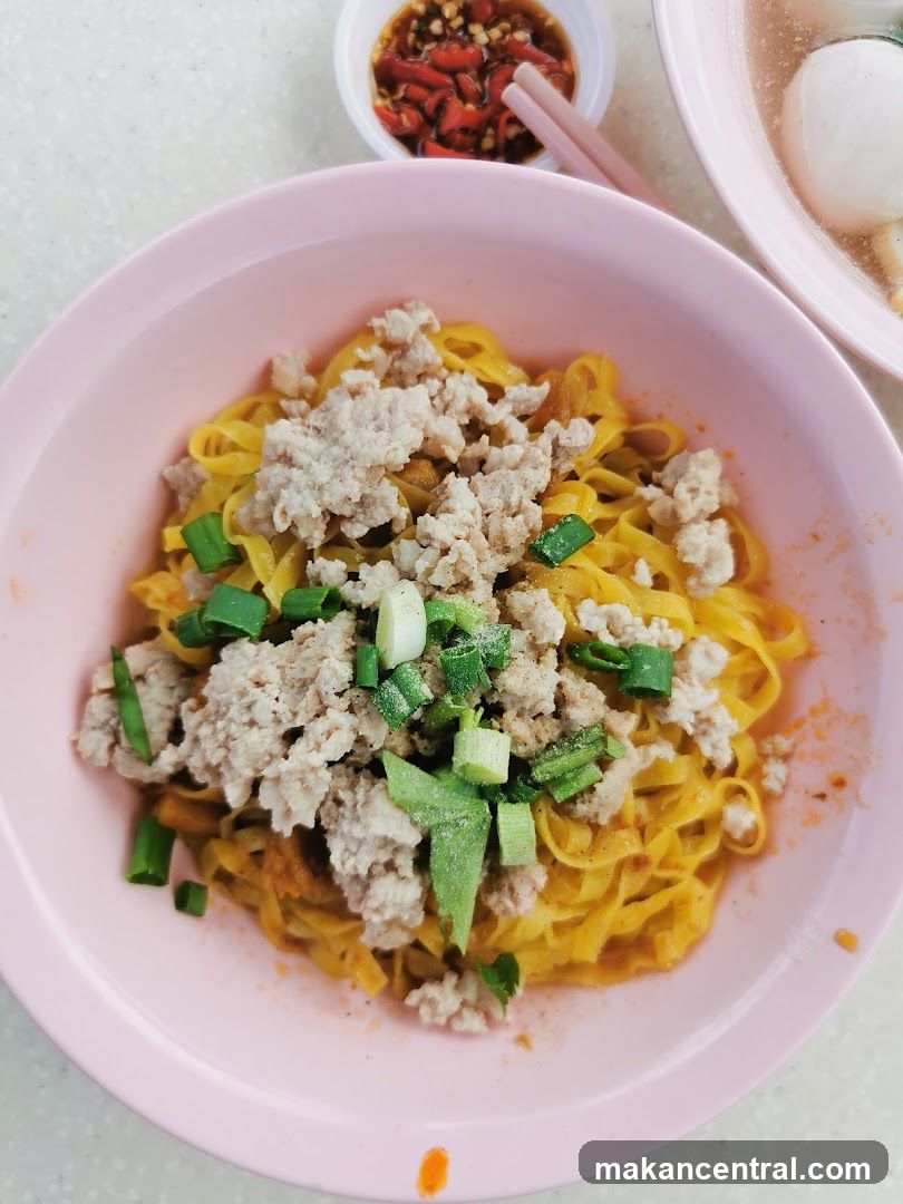 Minced Pork Noodles