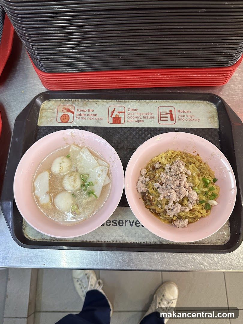 Food on a Tray