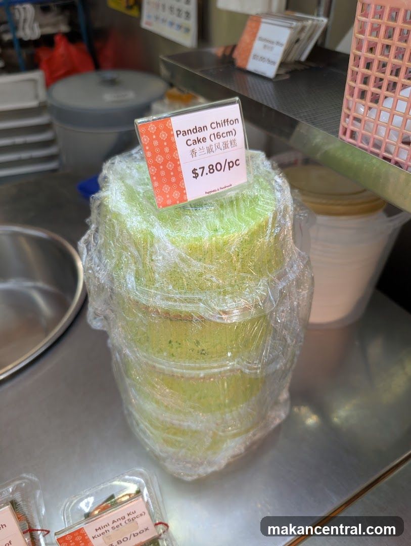 Pandan Chiffon Cake
