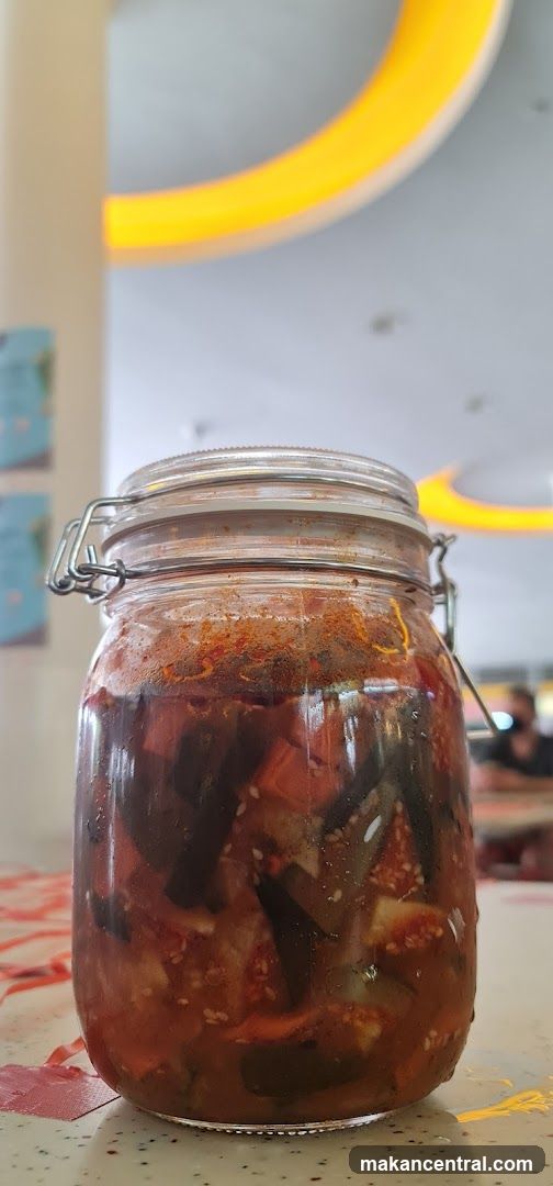 Pickled Vegetables in a Jar