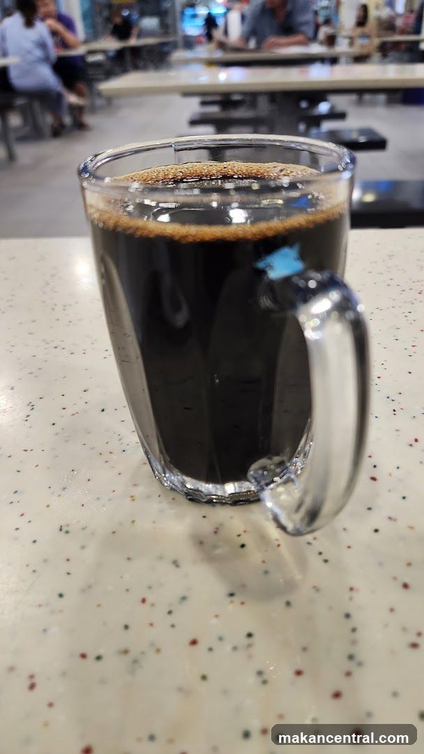 Coffee in a glass mug