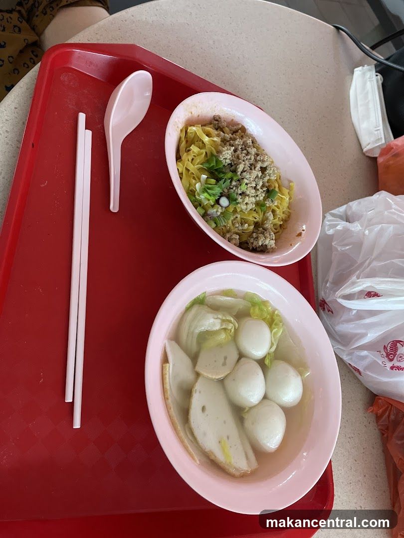 Noodles and Fishball Soup