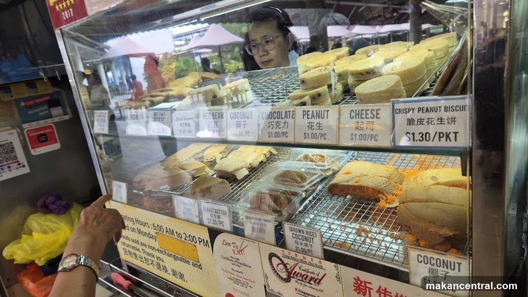 Display Case with Baked Goods
