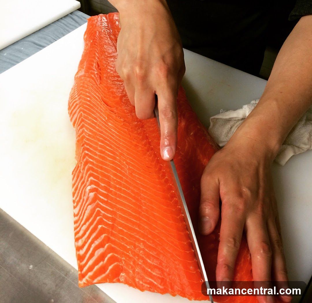 Slicing Salmon