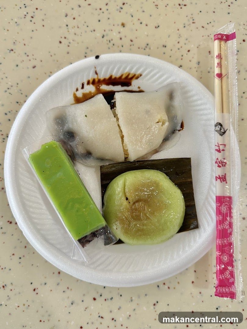 Assortment of Asian Desserts