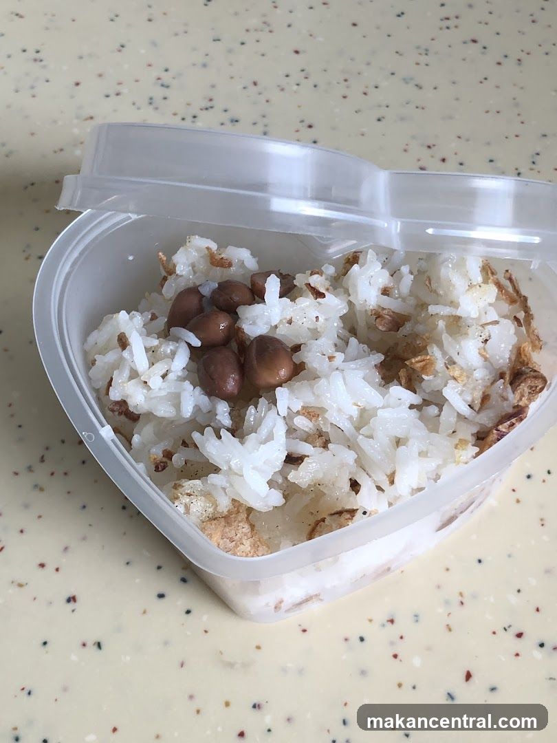 Rice with Peanuts