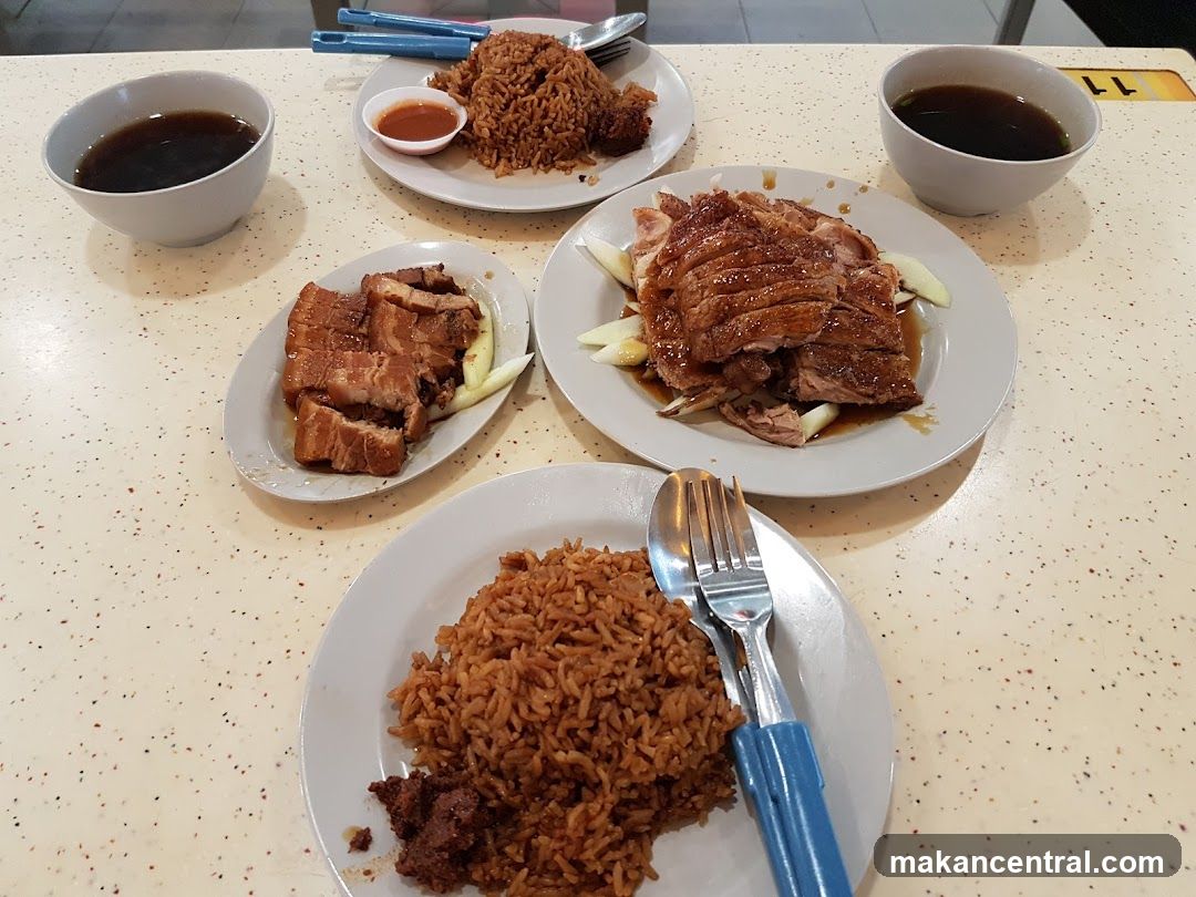 Food served at a dining table