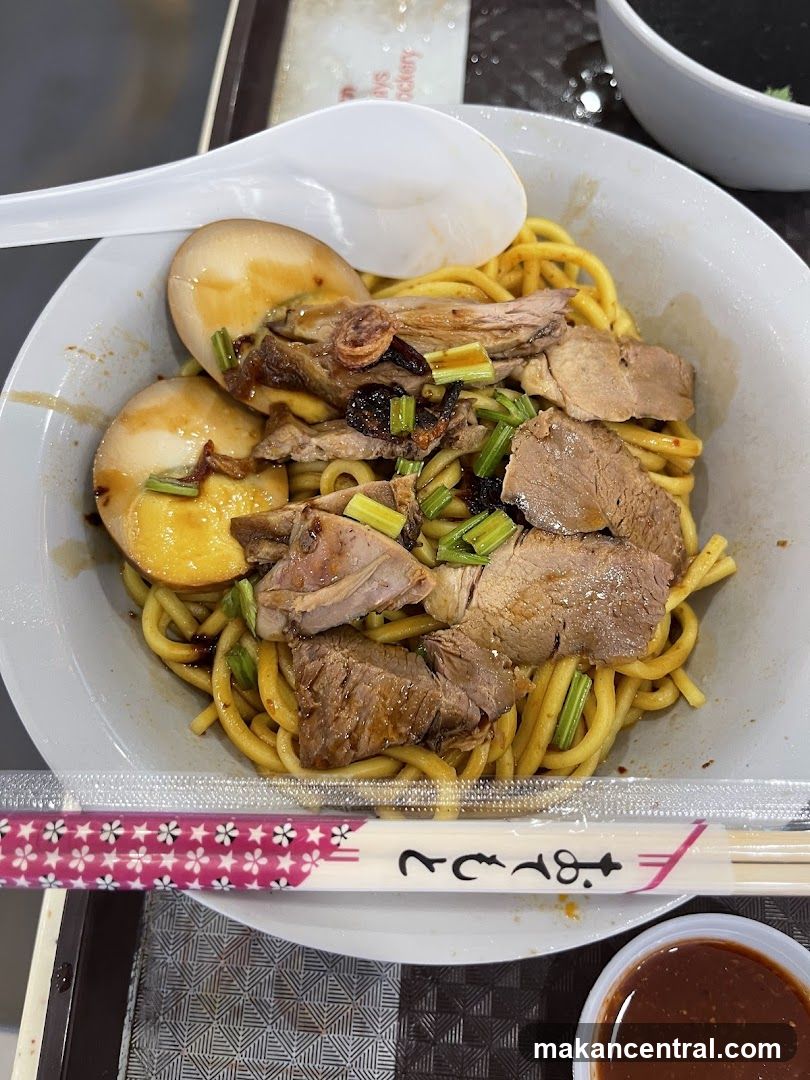 Noodle Dish with Meat and Egg