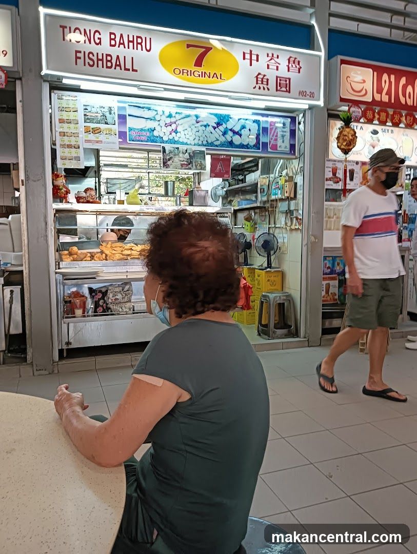 Tiong Bahru Fishball stall interior view