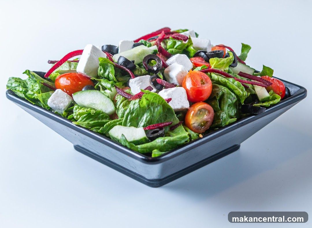 Salad in a bowl