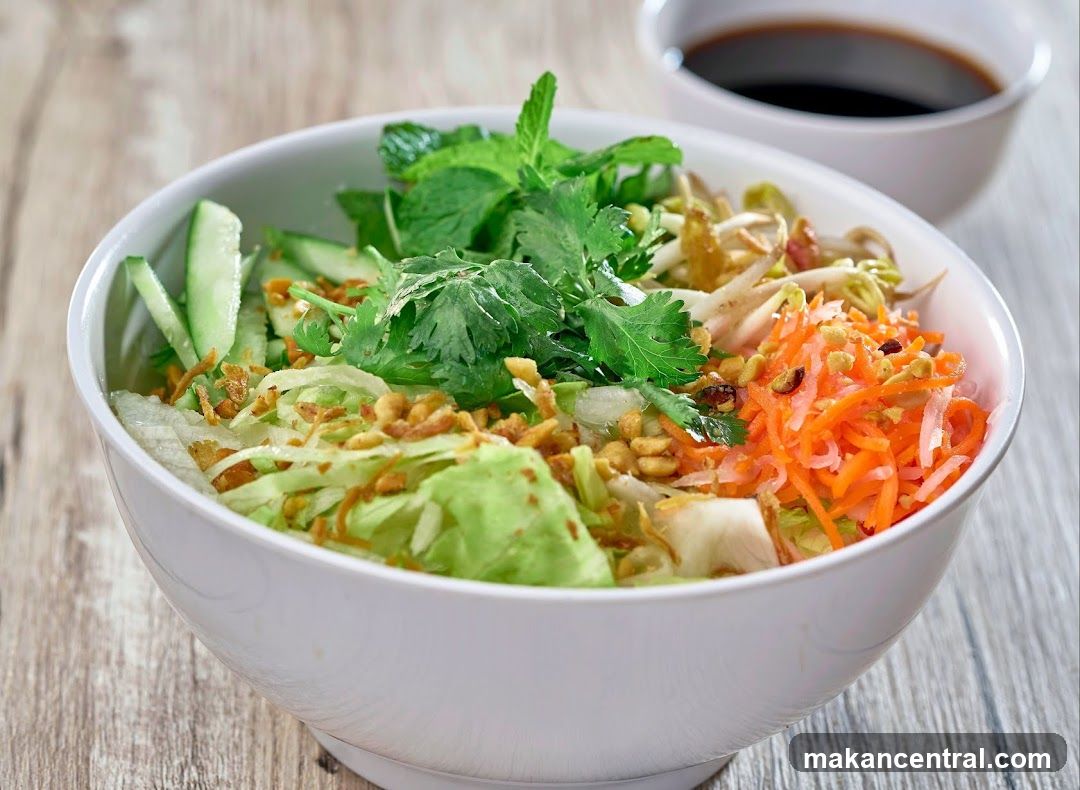 Vietnamese salad bowl