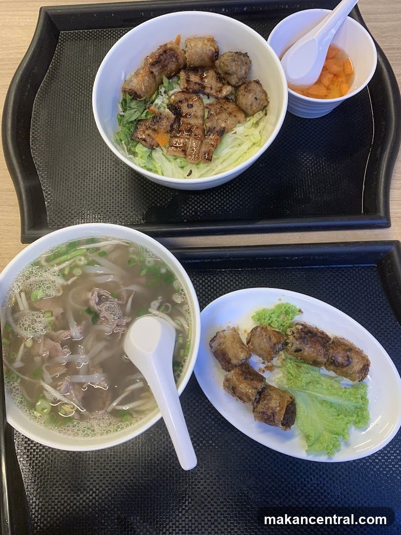 Food served on trays