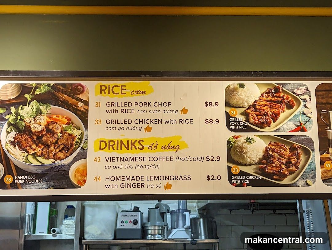 Restaurant Menu Board