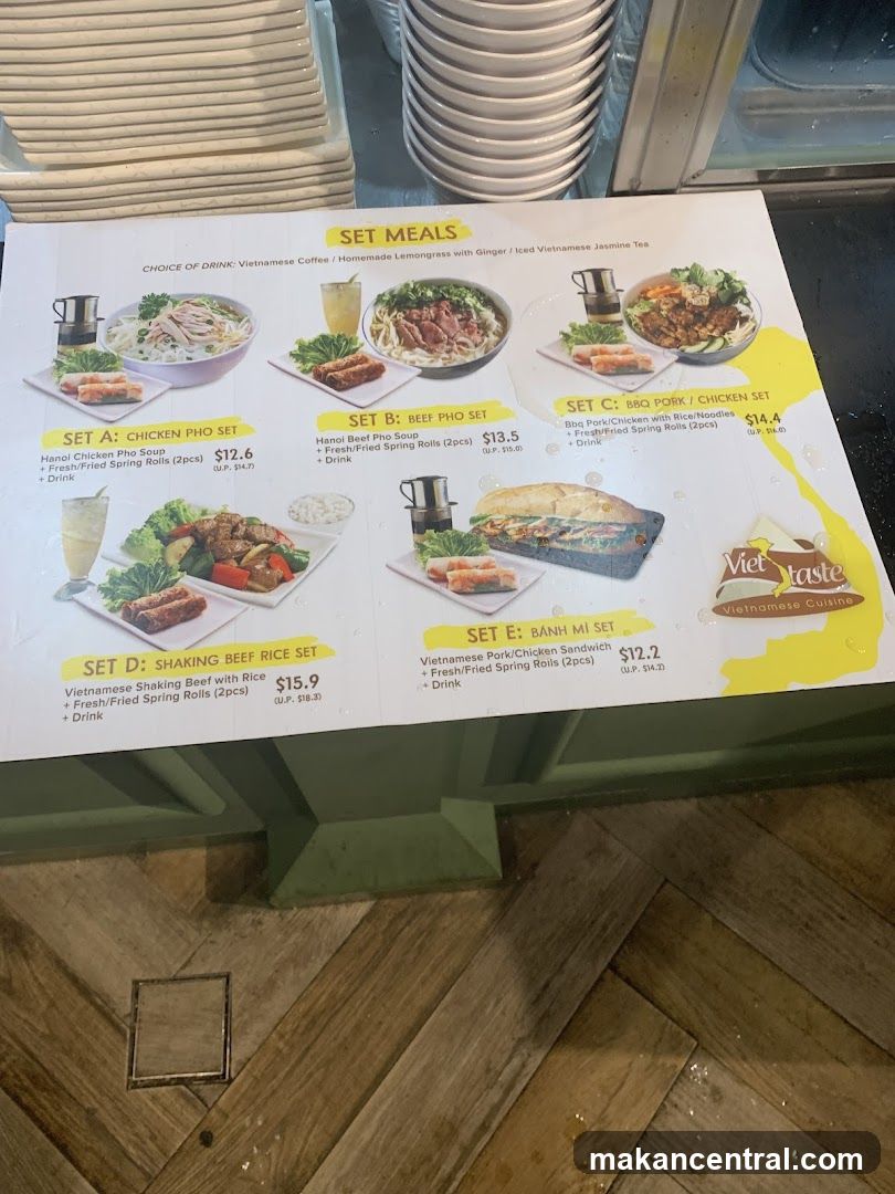 Viet Taste Vietnamese Cuisine Set Meals