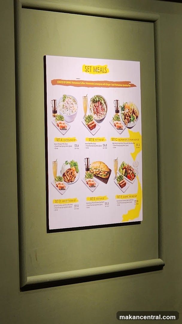 Set Meals Menu