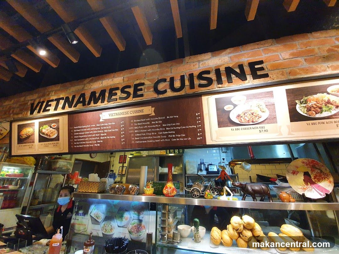 Vietnamese Cuisine Stall Interior