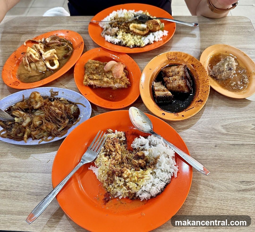 Food Spread on Table