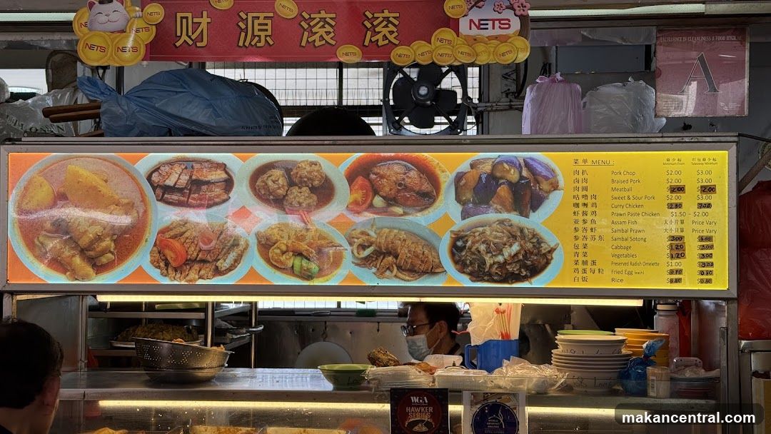 Food stall menu board