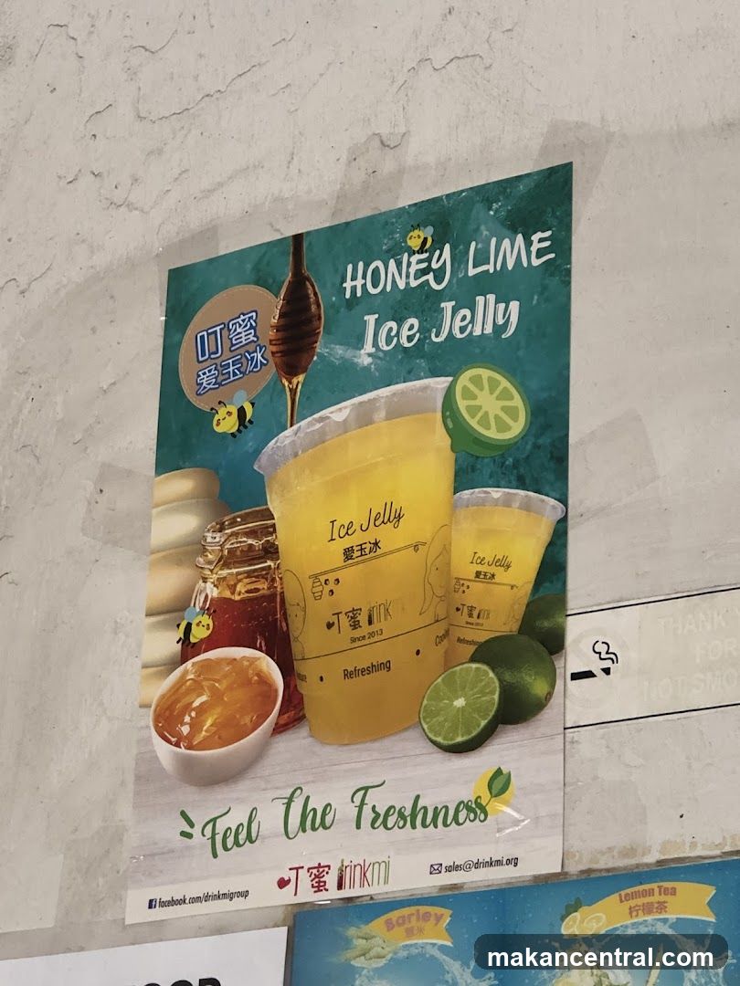 Promotional Poster for Honey Lime Ice Jelly