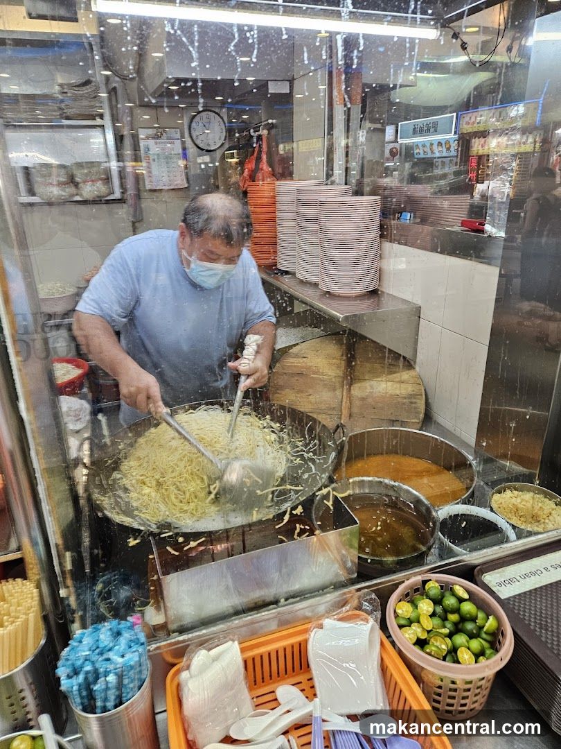 Food stall interior