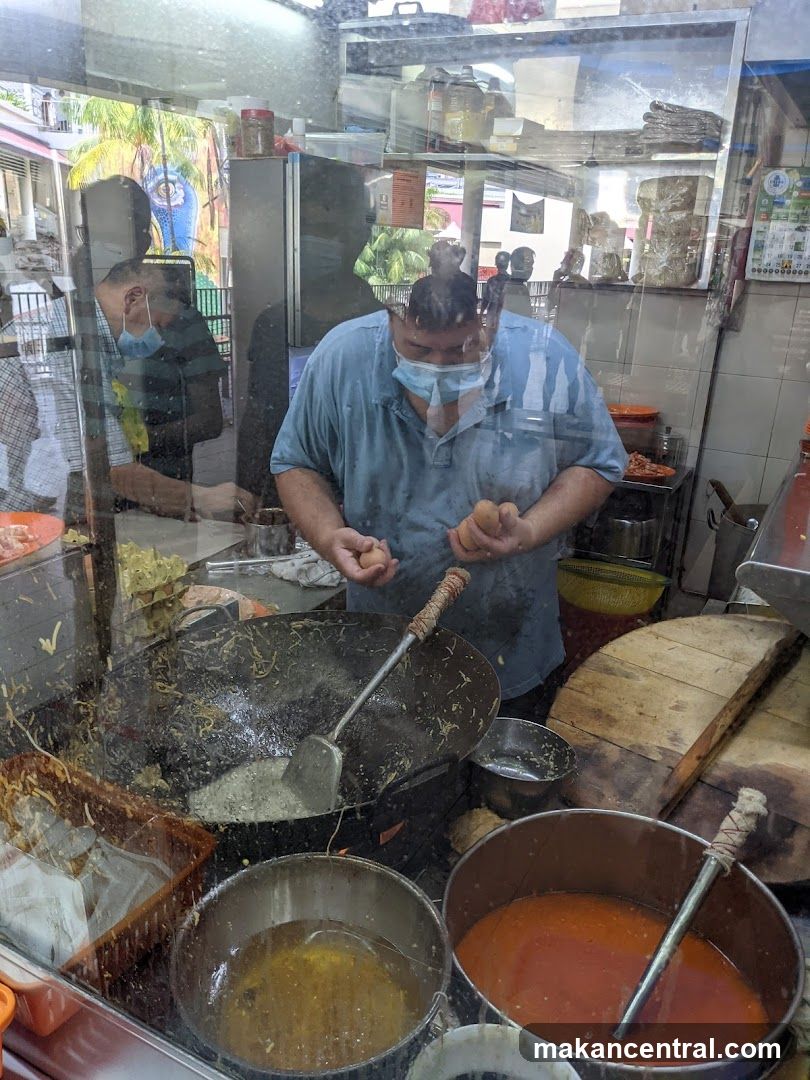 Food stall interior